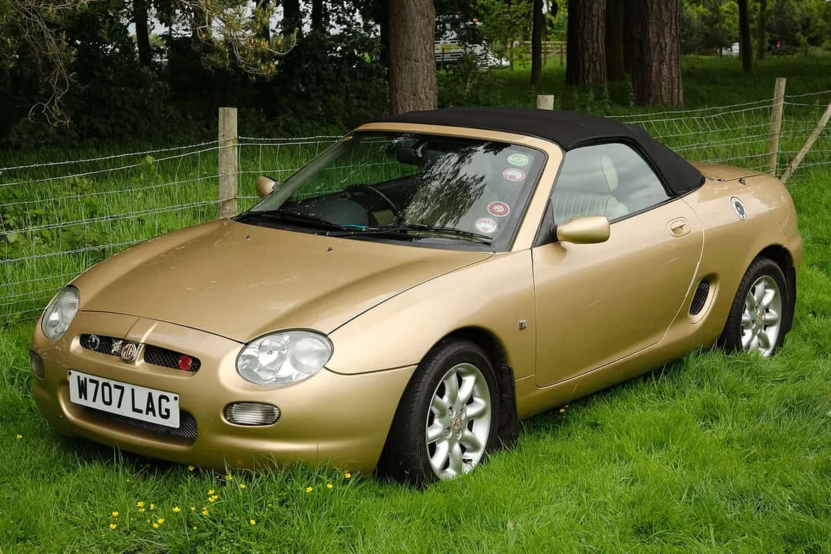 MG TF — Modellfoto