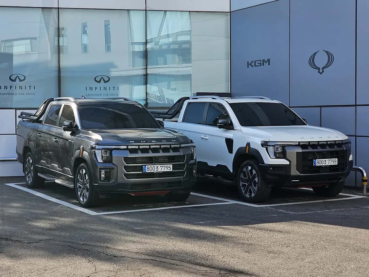 SsangYong Musso — Modellfoto