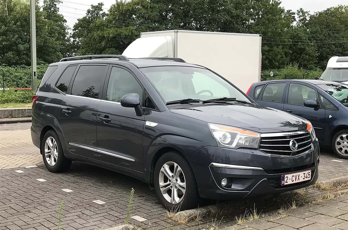SsangYong Rodius — Modellfoto