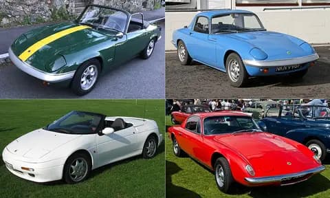 Lotus Elan — Modellfoto